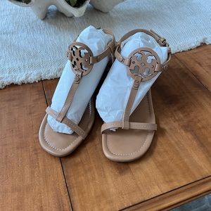 Tory burch Miller wedge sandals
